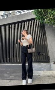 CELANA JEANS LOOSE PANTS WANITA/LOOSE JEANS HIGHWAIST