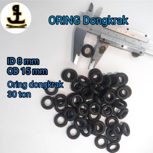 Oring Dongkrak 30 ton 8x15 mm Seal Dongkrak 30 ton ID 8mm  OD 15mm