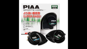 Genuine PIAA Superior Bass Horn 12 Volts with Relay