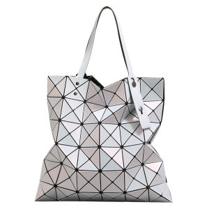URCDN RDALVO | Geometric Lattice Tote Bag Large Capacity