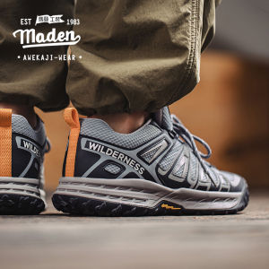 MADEN brand Men Youth 2024 New Urban Outdoor Men Shoes Mountaineering and Hiking Work Clothes Shoes Mountain Retro Sports Casual Shoes