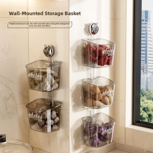 maitian | Wall-Mounted Storage Rack No-Drill Required