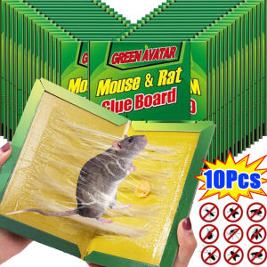10/20pcs Large Mouse & Rat Sticky Trap / Sticky Mice Rodent Glue Board Bait Trap / Super Glue Board for Indoor Outdoor