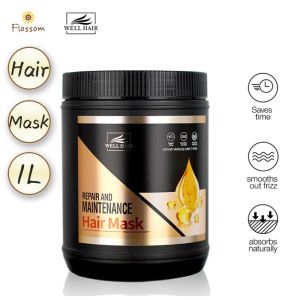 Well Hair Mask Treatment Hair Care For Maintenance Dry Scalp Repair Damage Frizzy Hair 1000ml