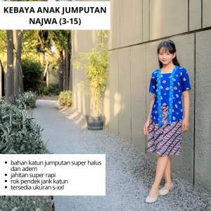 SET KEBAYA ANAK JUMPUTAN KEBAYA ANAK NAJWA
