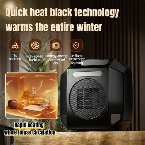 Home Heater Desktop Mini Heater Dormitory Foot Warmer tant Thermostat Electric Heater