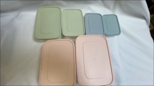 Multisize Rectangular Kitchen Food Storage Box Large Capacity Refrigerated Fresh-Keeping Box