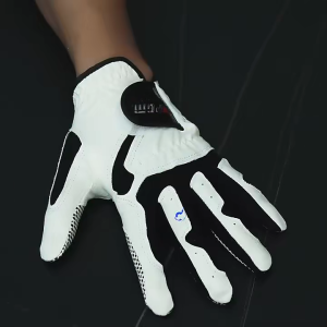 PGM ST017 Left Right Golf Glove MenS Microfiber Breathable Swing Training Gloves Soft Comfortable Non-Slip Particles남성 골프웨어