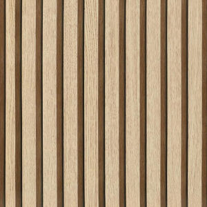 กระจังหน้า PVC สีน้ำตาลลอกลายไม้เลียนแบบวอลเปเปอร์มีกาวในตัวถอดออกได้ห้องนอนห้องนั่งเล่นสติ๊กเกอร์แปะผนังลายทาง