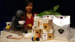 CAFE RONN กาแฟคั่วดำ Full Dark 1 แคปซูล ร่วมกับเครื่อง DOLCE GUSTO