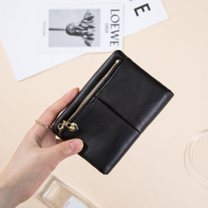 Niche Style Minimalist Design Retro Small Wallet Womens Short Multi-Card Zipper Multi-Function Hand Coin Purse