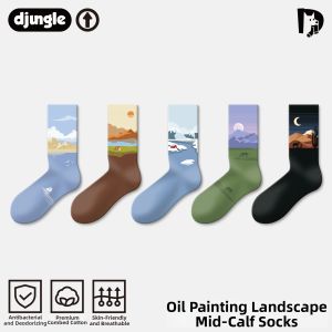 djungle | Creative Landscape Design Artistic Leisure Camping Socks