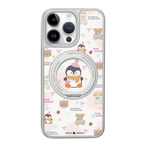 Asina | Animal-Themed Magnetic Stand Case for iPhone 17 Pro Max