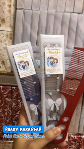 ( isi 50 pcs ) Souvenir SISIR BESAR 175cm kemas MIKA Kartu Ucapan Suvenir Murah Makassar