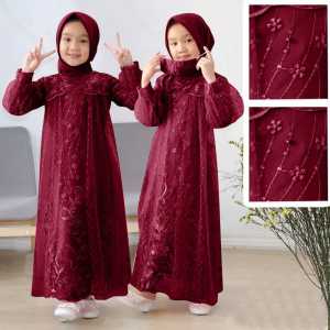 CCC FASHION MAXI LIANA KID 2-15THN/ GAMIS ANAK MODEL TERBARU GAMIS ANAK-ANAK TILE MUTIARA .