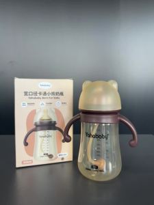 YAHABABY Baby Bottle PP Wide Neck BPA-Free Anti-Colic Leak Proof Multi-Functional Feeding Bottle