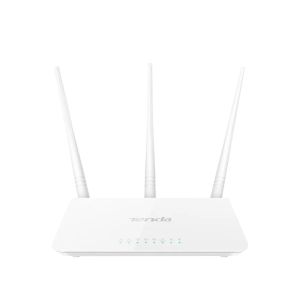 (digunakan)Tenda F3 8 LED N300 3 Antenna Wireless N RouterAPRepeaterWISPClient Bridge