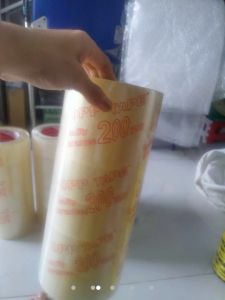 Băng keo trong băng keo quấn hàng 200 yard 1.8kg 1 cây 6 cuộn to hàng đẹp chắc chắn.giá 1 cây