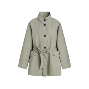 fano studios | Áo Khoác Trench Coat Chất Liệu Nặng Thiết Kế Phân Cách Thời Trang Dễ Thương