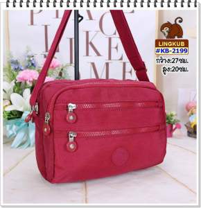 #กระเป๋าสะพาย#lingkub2199มี7ช่องซิปขนาด11นิ้ว