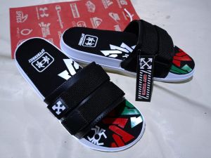 sandal slide/slipon/selop terbaru untuk dewasa pria/wanita sol paylon lapis insol sablon ringan&lentur