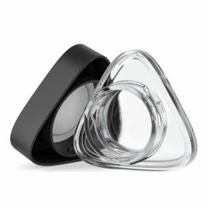 10Pcs Makeup Container 9ml Glass Cosmetic Bottle Face Cream Jars  Eyeshadow Lip Balm Storage Box Bottles Jar For Smoking Herb