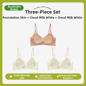 Cool Comfortable Breast Minimizing Lifting No Underwire Side Support Bra