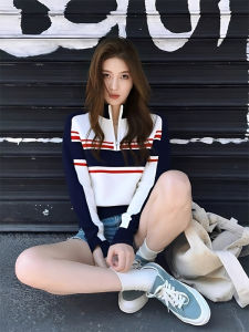 DANTING | Fashionable Lazy-chic Spring Sweatshirt For Petite