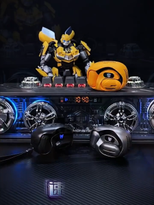 Transformers TF-T20 ชุดหูฟังบลูทูธติดหูห้องโดยสารระหว่างดวงดาวเปิดหูเล่นเกมไร้สายเวลาแฝงต่ำกีฬาที่สะดวกสบายวิ่ง CVC โทรลดเสียงรบกวน บลูทูธ 5.4