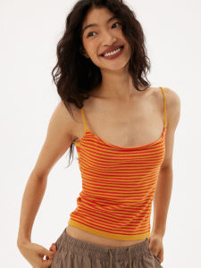 CHOEFULYN | Shaping Wide-Neck Sleeveless Camisole