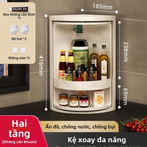 Giá Đựng Gia Vị Đa Năng Có Thể Quay