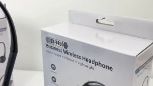 Bluetooth 5.3 Headphones with Mic HiFi Wireless Earphones Noise Canceling Hands-free Headset for Call Center Office PC Laptop