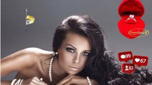 ap54-ap62 Inspire Jewelry จี้เพชร พลอย งานแฟชั่นสวยงามมาก ปราณีต งานจิวเวลลี่ ไม่ลอกไม่ดำตัวเรือนหุ้มทองแท้ 100%24K