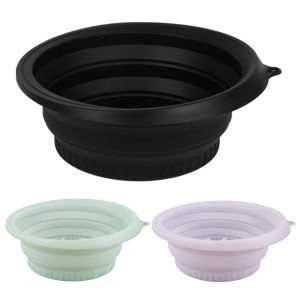 【New Arrival】 Silicone Face Bowl with Integrated Ice Tray for Face Cooling Collapsible and Portable for Home and Travel Use