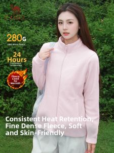 CAMEL | Áo Khoác Lót Len Nỉ Dày Ấm
