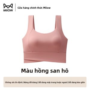 Áo ngực thể thao MiiOW Catman chống sốc chống chảy xệ thoáng khí