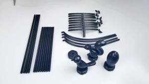Adjustable Garden Trellis For Climbing Plants Multifunctional Plastic Support For Potted Flowers Vines Vegetables Indoor Outdo