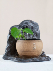 EDONUS | Desktop Fountain Humidifier Decor Bamboo Origin Ceramics