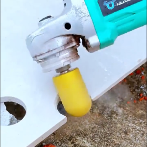 เครื่องตัดกัดบิตนิ้วเพชร M10 เพชร Brazed Backwater บดล้อนิ้วมือ Bit Milling เครื่องตัดตัดขัดรอบหัวสําหรับ Dressing Quartz หิน