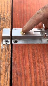 Chốt cửa an toàn nút bấm bằng thép không gỉ - ATN