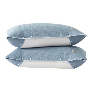 Button Type Pillowcase for Couples