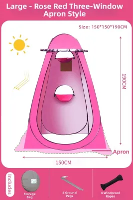 BEIANLANG | Portable Camping Shower Changing Bathroom Tent
