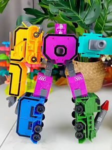 Trọn Bộ 10 Số Biến Hình Robot Đồ chơi Robot số biến hìnhĐồ Chơi Lắp Ráp Robot Biến Hình Thông Minh