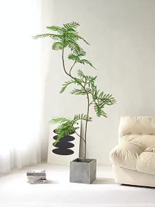 LIANYOU | Luxury Artificial Blue Jacaranda Tree Indoor Decoration Plant