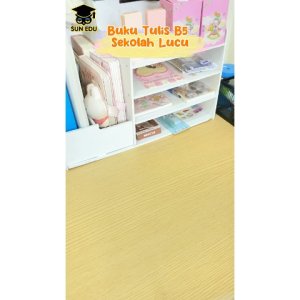 Buku Tulis B5 Sekolah Lucu Buku Loose Leaf Ring Aesthetic/ Buku Binder Lucu / Sampul Buku Aesthetic