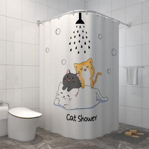 Shower Curtain Rod Punch-Free Telescopic Rod Arc Shower Curtain Suit Bathroom Shower Room Bathroom L-Shaped Half U-Shaped Bathroom Bar Rack