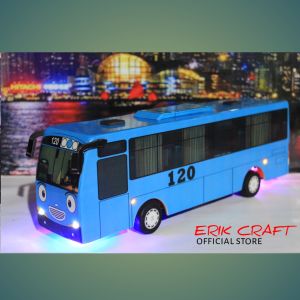 Miniatur Bis Miniatur Bus Tayo Mobil Mainan Full Lampu Led Mainan Bus Telolet Basuri