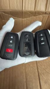 For Toyota Corolla Cross Prius Camry C-HR RAV4 Land Cruiser Prado Smart Remote Car Key Shell Case Cover 8990H-12010 HYQ14FBN