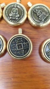 Móc khóa xoay hình phật may mắn - ATN