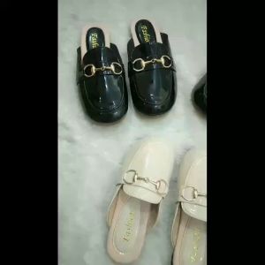 (LOLI-JKT) SP-836 SANDAL SEPATU SELOP SQUARE SIZE 26-36